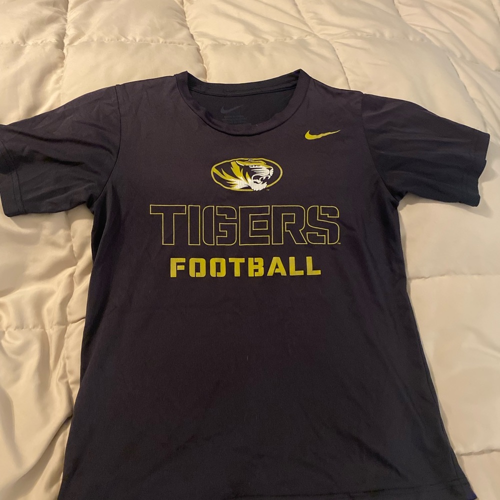 Nike Kids Black and Yellow Tigers Football Tee